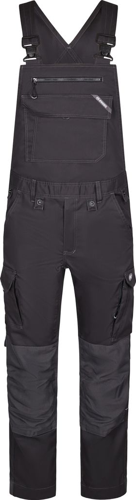 F. Engel X-treme Latzhose aus Stretch, Anthrazit Grau, Gr. 74