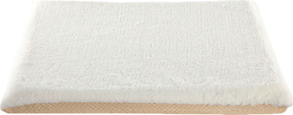2er-Pack Memory Foam rutschfeste weiche Stuhlsitzkissen Plüschpolster, für Büro, für Küche, Farbe Beige, 22 "x 22"