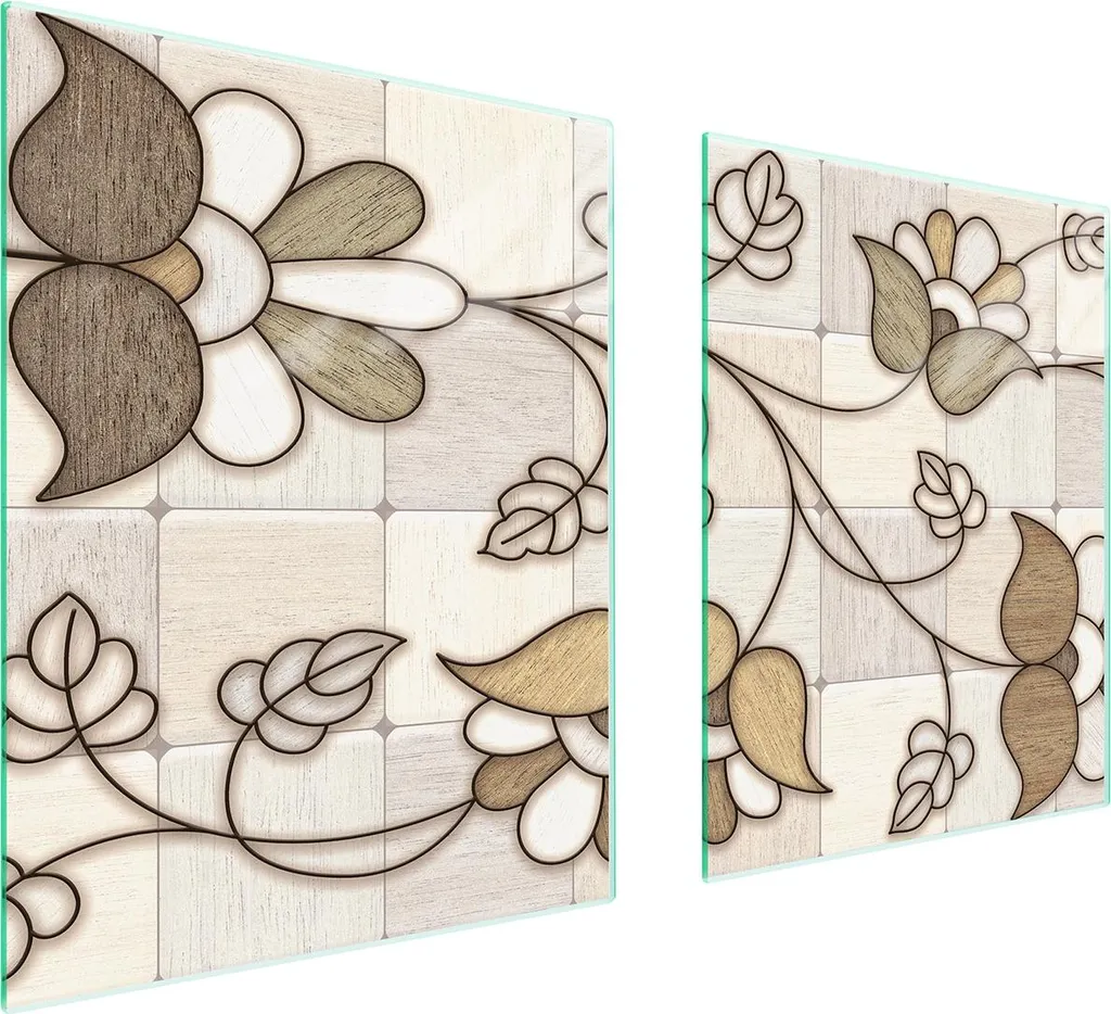 Piastra Protettiva Vetro 85x52 Mosaico | Coprifornelli Design Cucina