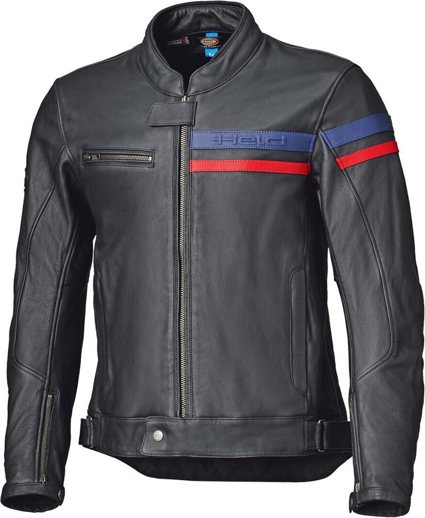 Held Midway Motorrad Lederjacke, schwarz, 58