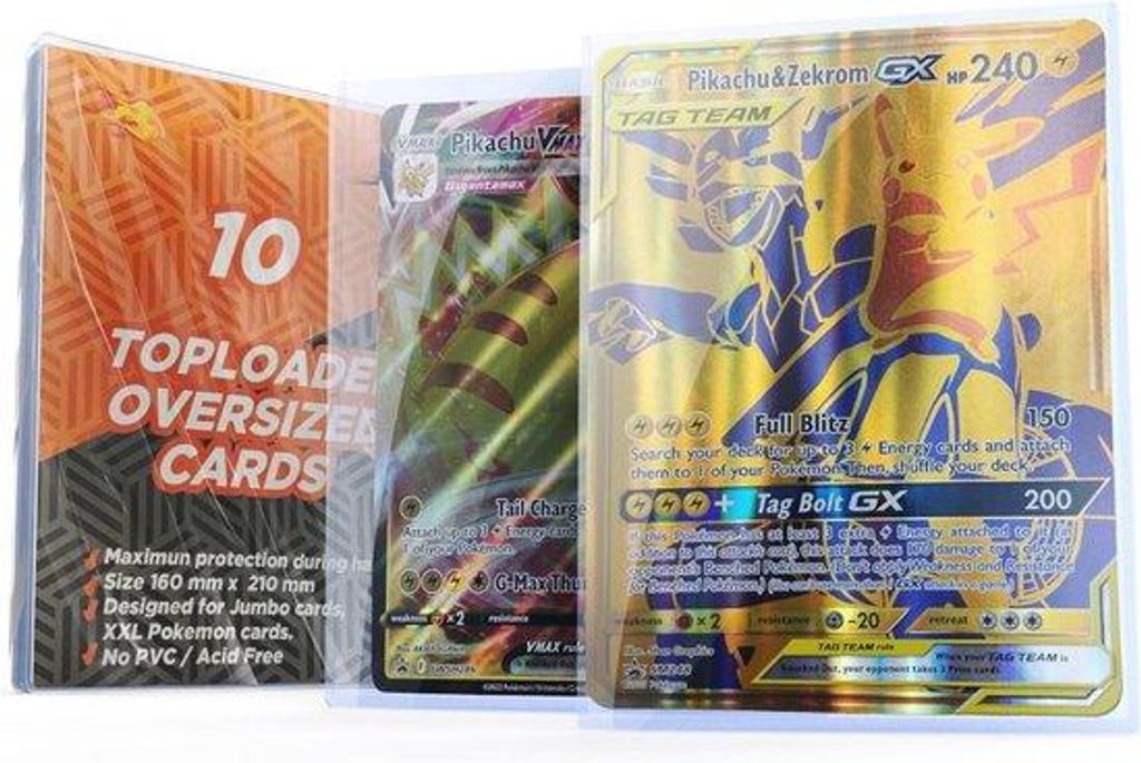 Pokémon-Karten-Verzammler-Display-Tasche aus Kunststoff für Sammler von Trading Cards