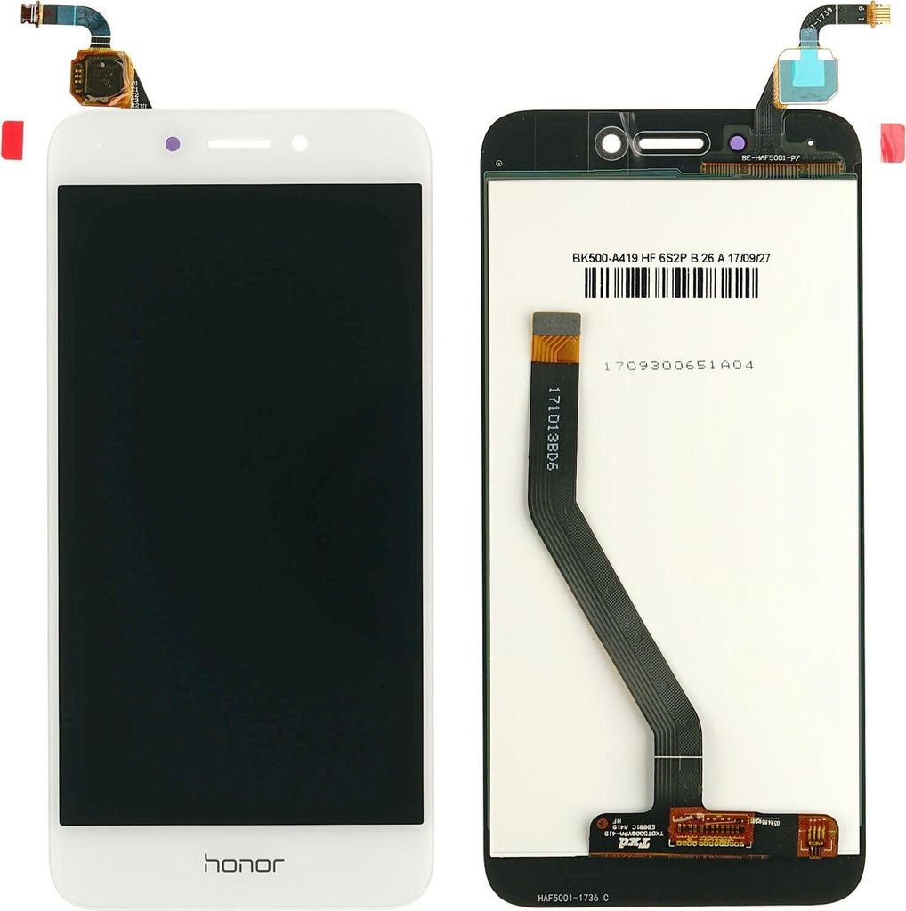 Display für Honor 6A Farbe: Weiß Displayglas Touchscreen Bildschirm