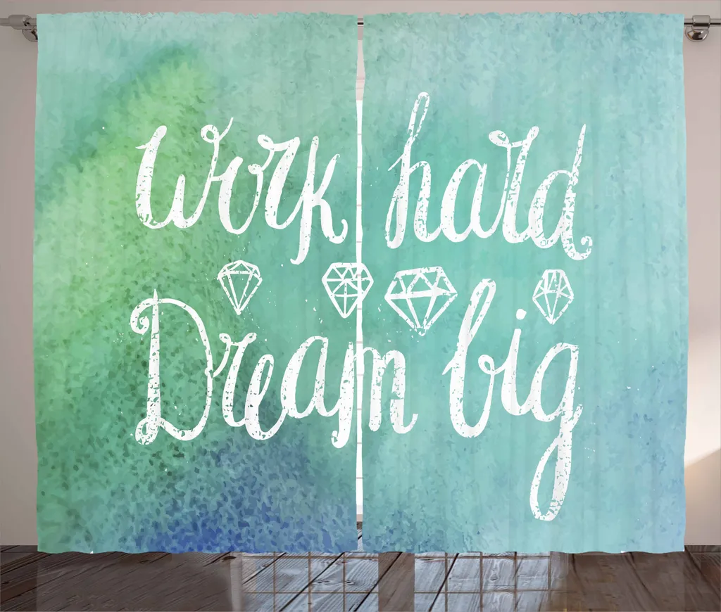 ABAKUHAUS Tenda Rustica Lavora Sodo Sogna in Grande 280x225cm Blu Seafoam