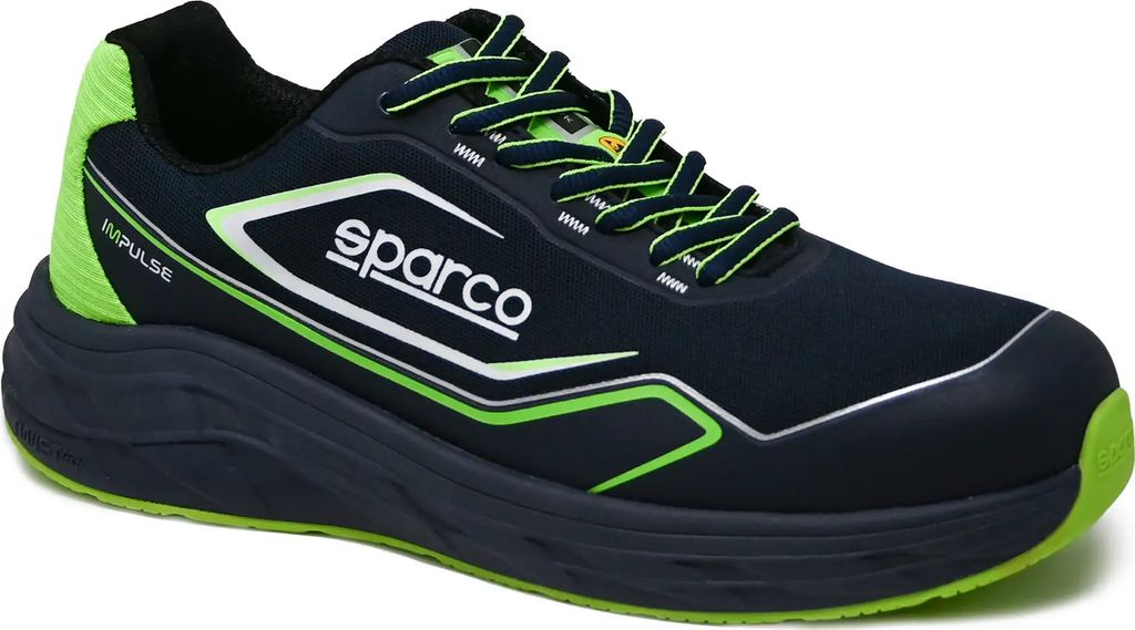 Sparco 07545BMVF Sicherheitsschuhe Impulse Willen ESD S1PS SR FO, Blau, 41