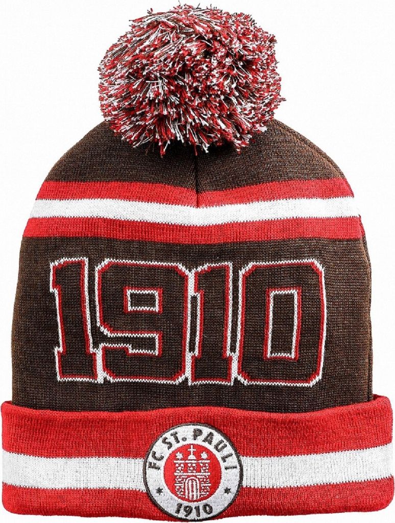 FC St. Pauli - Logo 1910, Bommelmütze Produktbild 