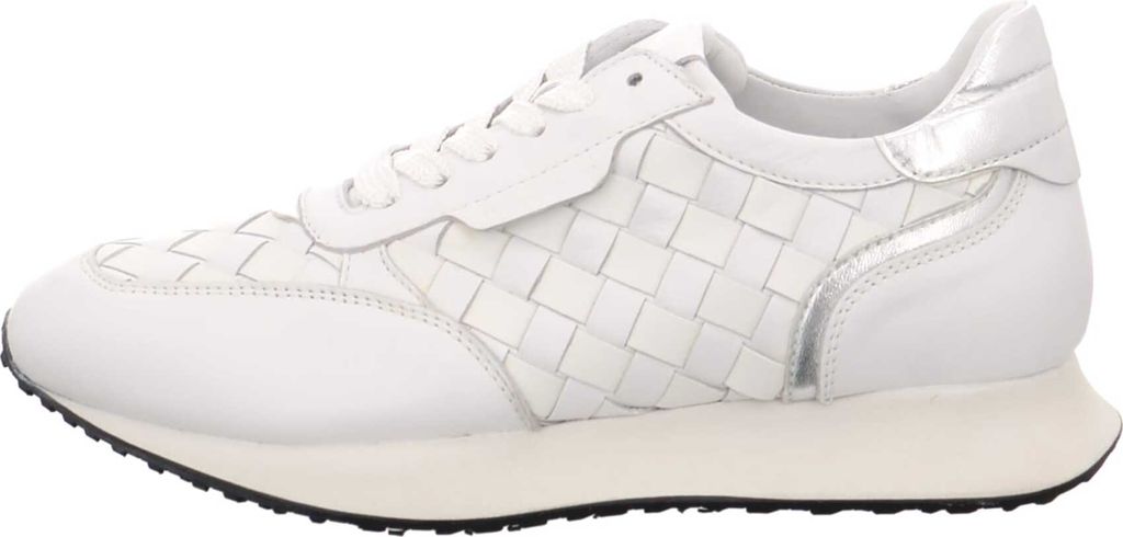 MARIPÉ Sneaker Low EDITH ALFA-BIANCO/SILVER Damen 31303935363039 Weiß 38 EU
