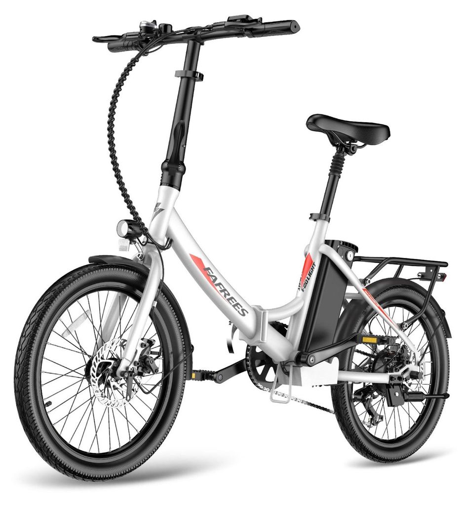 Elektrofahrrad | FAFREES | F20 LIGHT | 250W 36V20Ah 20" Scheibe - Weiß