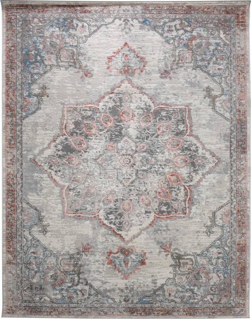 Tapis d'Orient EFAL-A au motif classique traditionnel pour le salon