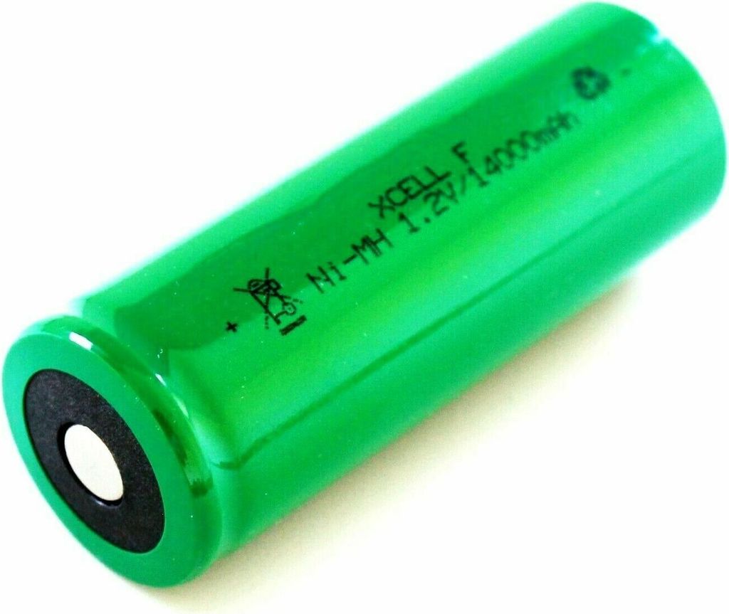 XCell Akku  F Zelle (3/2 D) Flattop Ni-MH 1,2V 14000 mAh Produktbild 