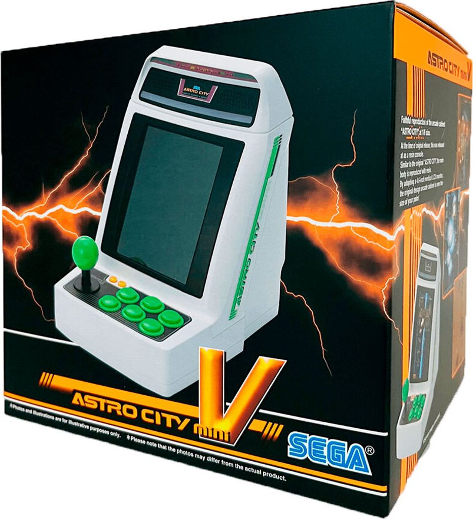 Sega Astro City Mini V Retro-konsole Durchsichtig  Produktbild 