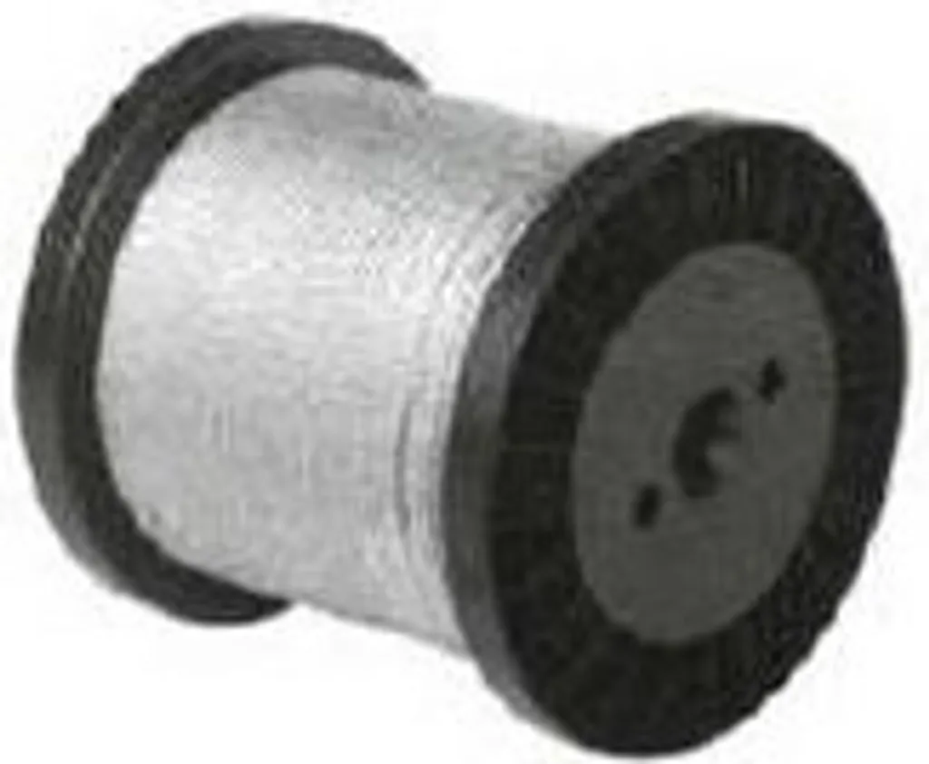 Câble d'acier DIN 3055 6x7 de 5,0mm x 100m en acier galvanisé robuste