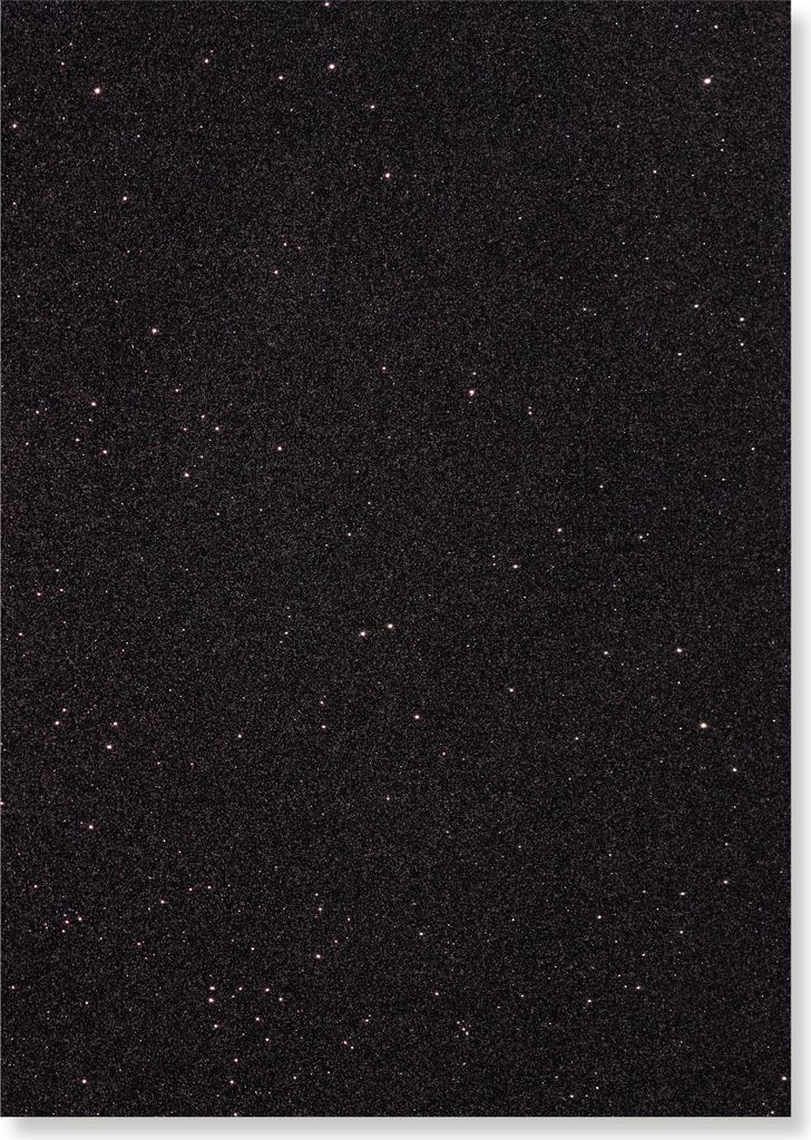 POLI-TAPE Extra Bling Bügelfolie A4 21 cm x 29.7 cm Schwarz