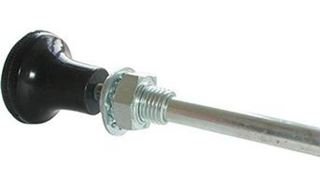 Universeller Schub- und Zugbeschleunigungssteuerung. Starrkabel-Länge: 1530 mm, Hub: 51 mm.