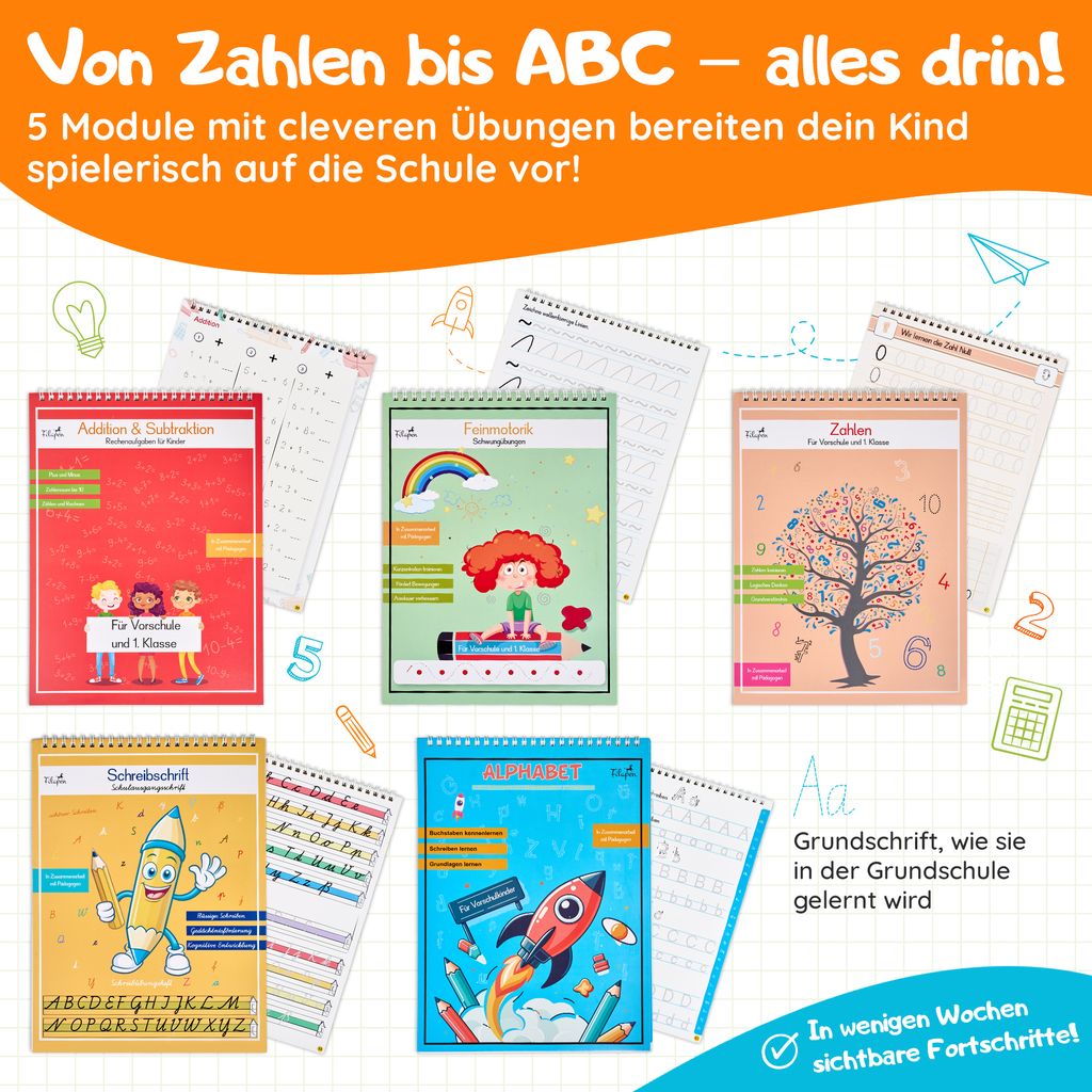 Filapen Magische Übungshefte – wiederverwendbar Produktbild 2