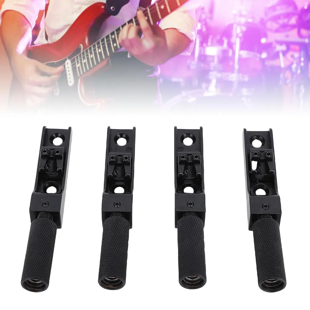 Accastillage basse headless 4 cordes avec pontets split réglables - 11