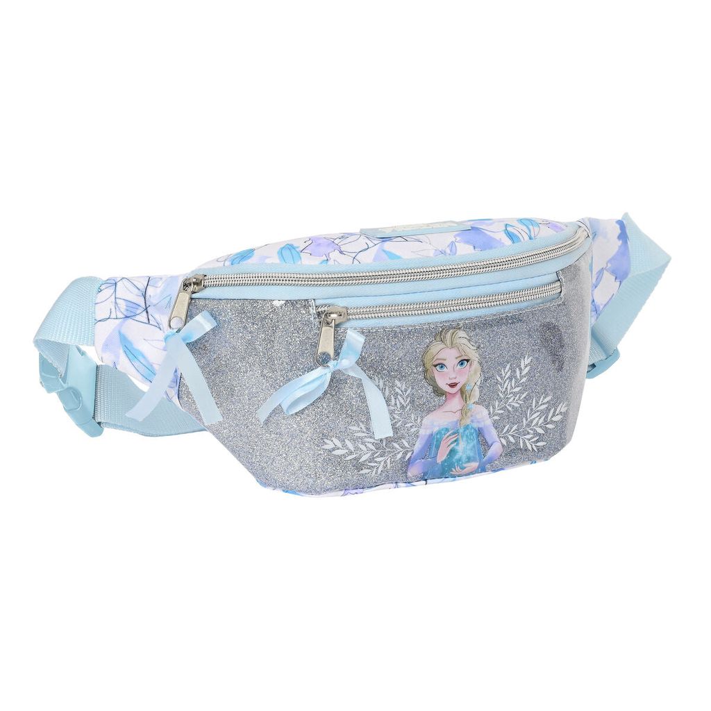Gürteltasche Frozen Memories Silberfarben Blau Weiß (23 x Produktbild 