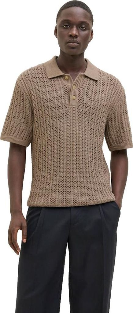 Jack & Jones Joel Kurzarm-poloshirt Braun XS Mann Braun XS