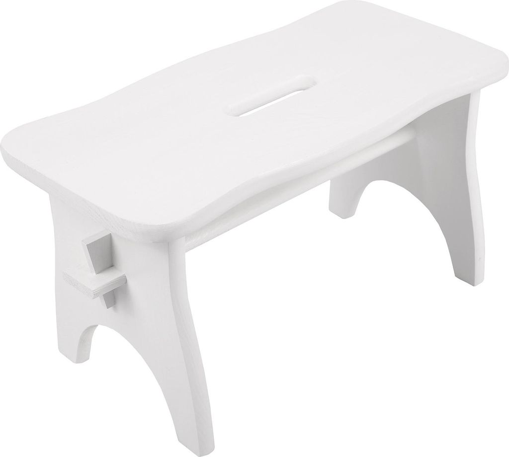 Creative Deco Piccolo Sgabello in Legno | Sgabello Basso Immagine del prodotto 