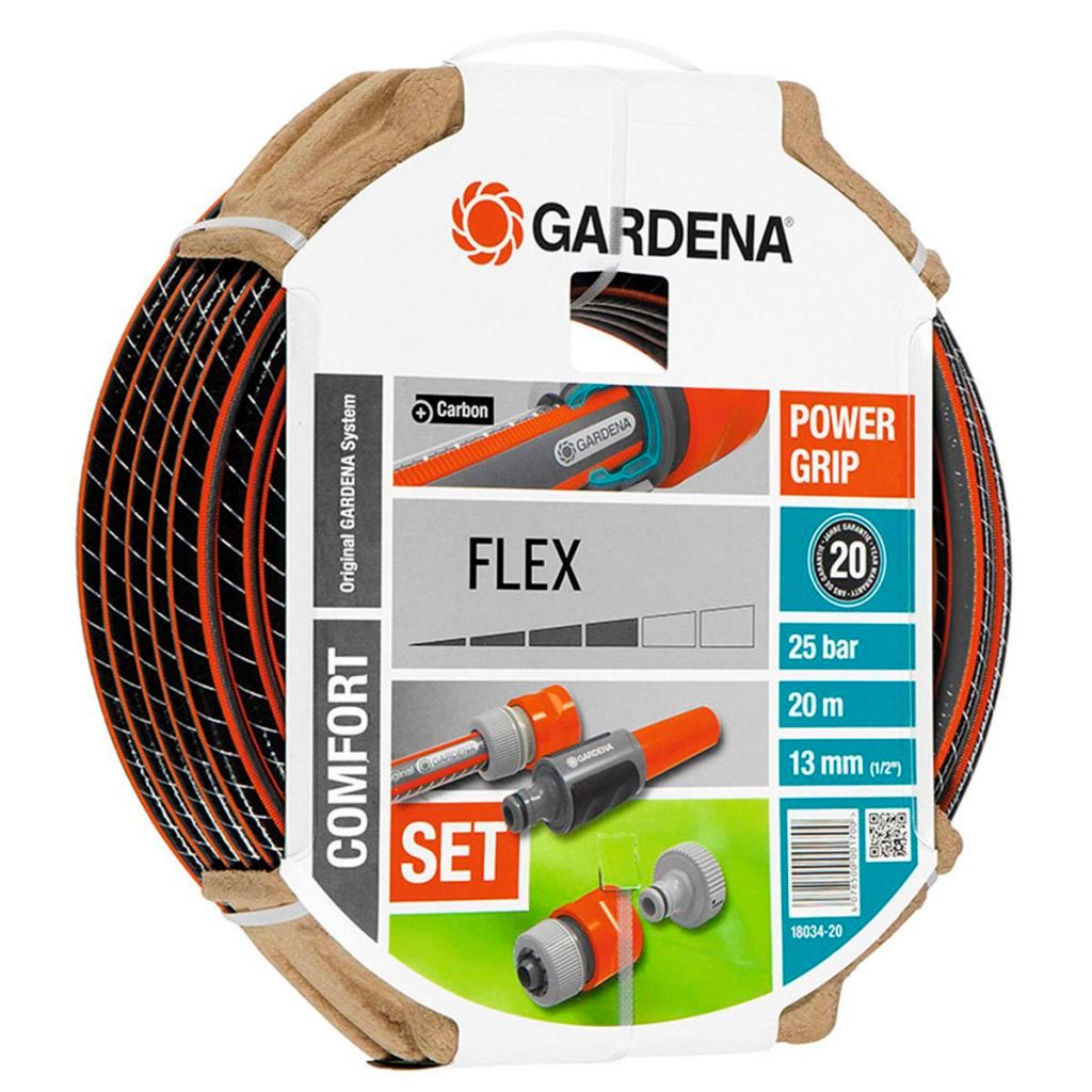 Tubo da giardino Comfort FLEX 20 m GARDENA Immagine del prodotto 