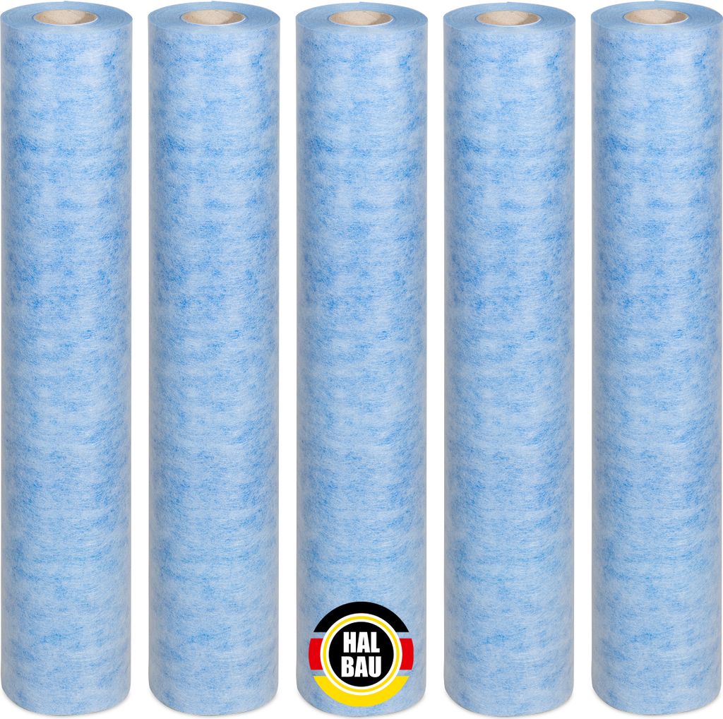 Dichtbahn Wasserstrahlvlies 150m Abdichtbahn Entkopplungsmatte Innen Außen Dusche Bad Balkone HP1200