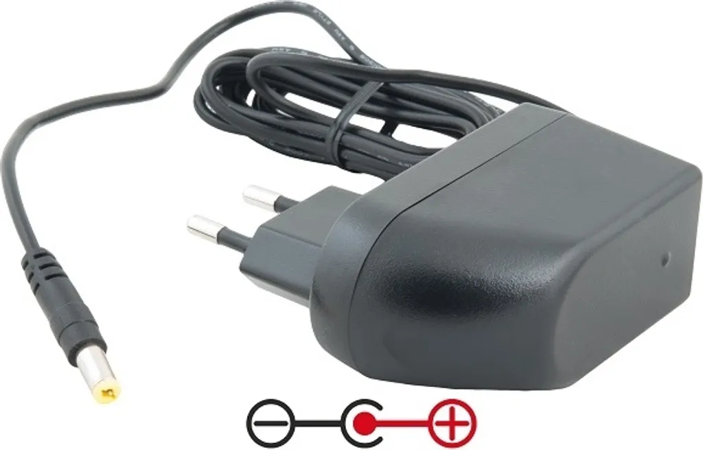 Adattatore di alimentazione universale Avacom 12V 2A 24W connettore 5,5 mm x 2,1 mm più polo centrale