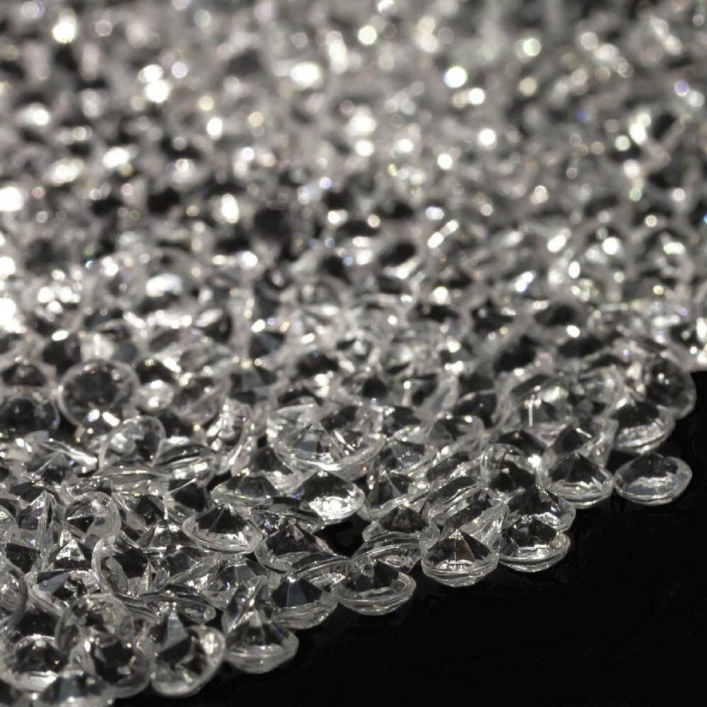 Oblique Unique Deko Diamanten Dekosteine Tischdeko Produktbild 