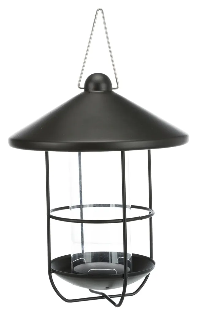 Distributeur de nourriture oiseaux TRIXIE suspendu noir 500ml