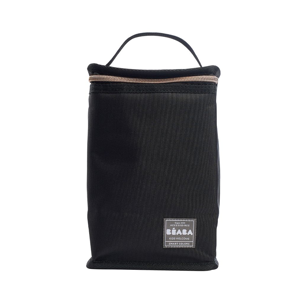 Isoliertasche schwarz/rosagold
