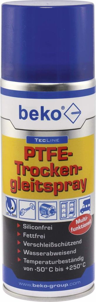 beko TecLine PTFE lubrificante secco spray-400 ml Immagine del prodotto 
