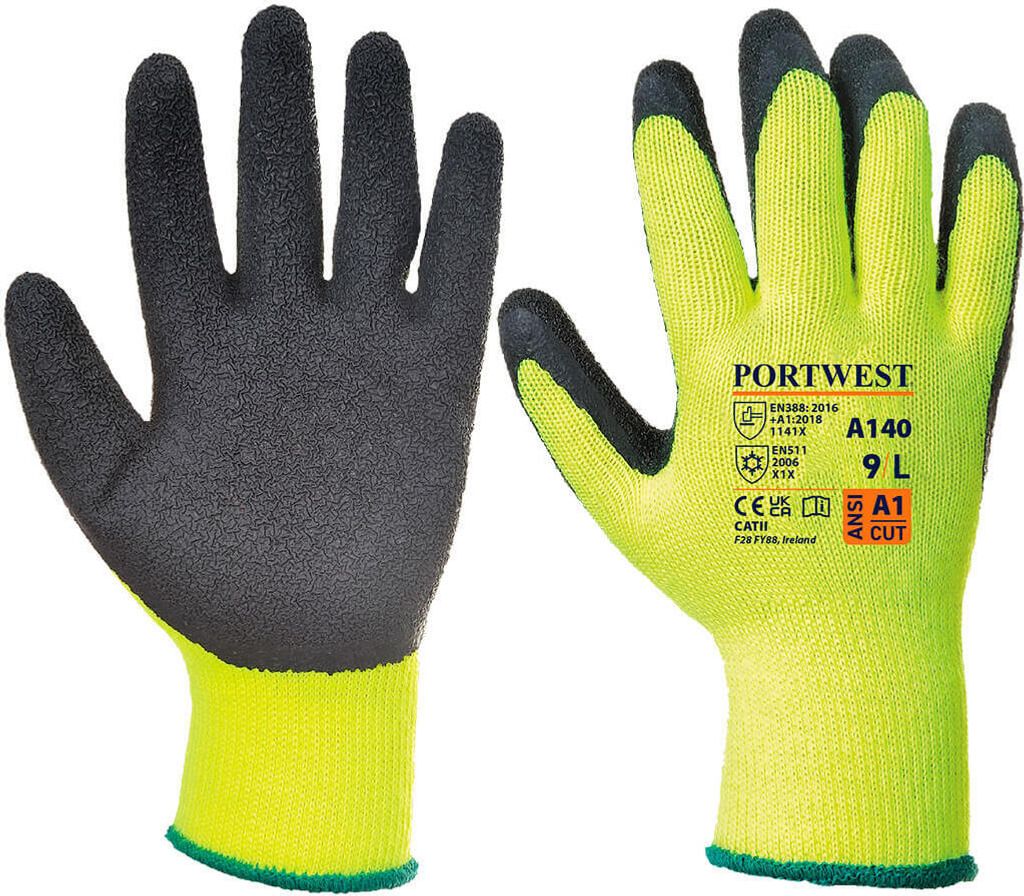 Portwest A140 Thermo Grip Handschuh Black Gr. L