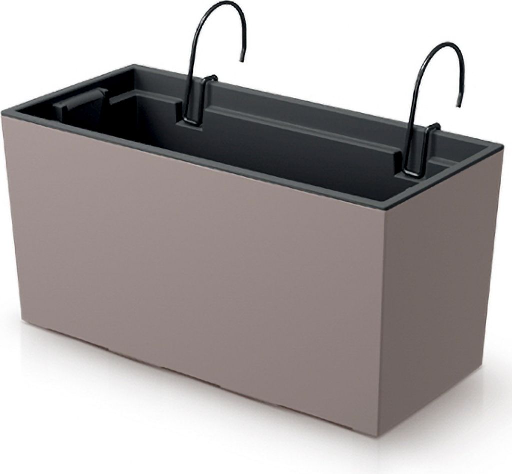 Prosperplast Blumenkasten URBI CASE W Mokka 39,5 cm
