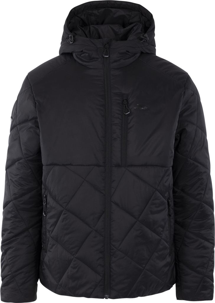 Trespass - "Dalesford" Jacke mit Kapuze für Herren - Leger TP6821 (L) (Schwarz)