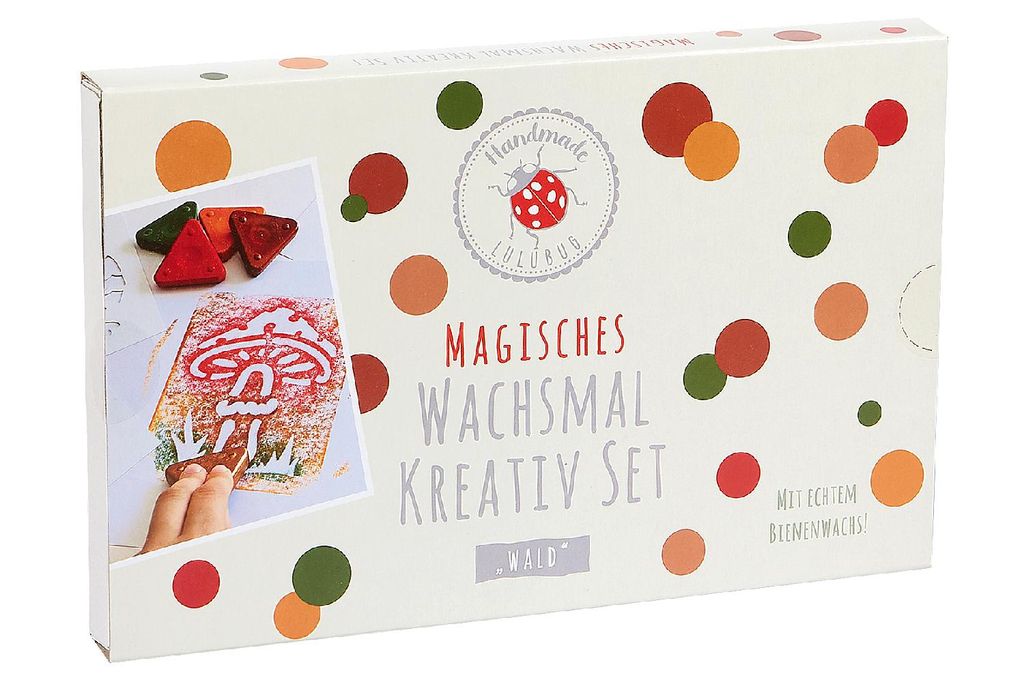 Magisches Wachsmal Kreativ Set Wald