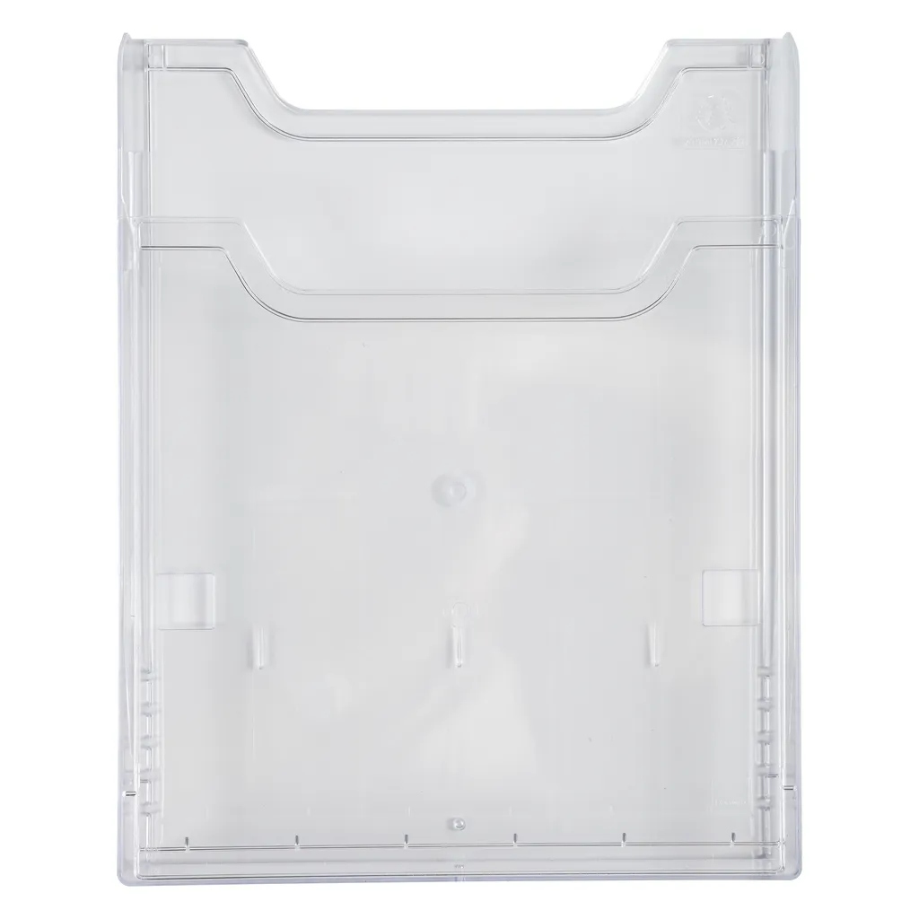Stop aux Brochures Pliées : Présentoir Vertical A5 Cristal Exacompta 12x