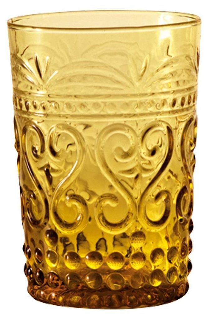 Zafferano Set 6 Bicchieri Tumbler Serie Provenzale in Vetro Immagine del prodotto 