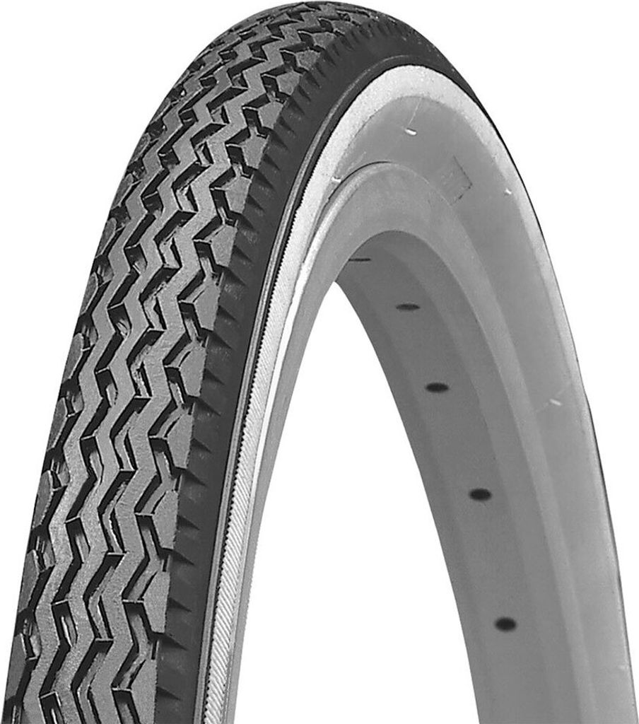 Michelin WorldTour Drahtreifen – 26 X 1 Zoll, Schwarz/Weiß, Für Fahrräder Und Citybikes