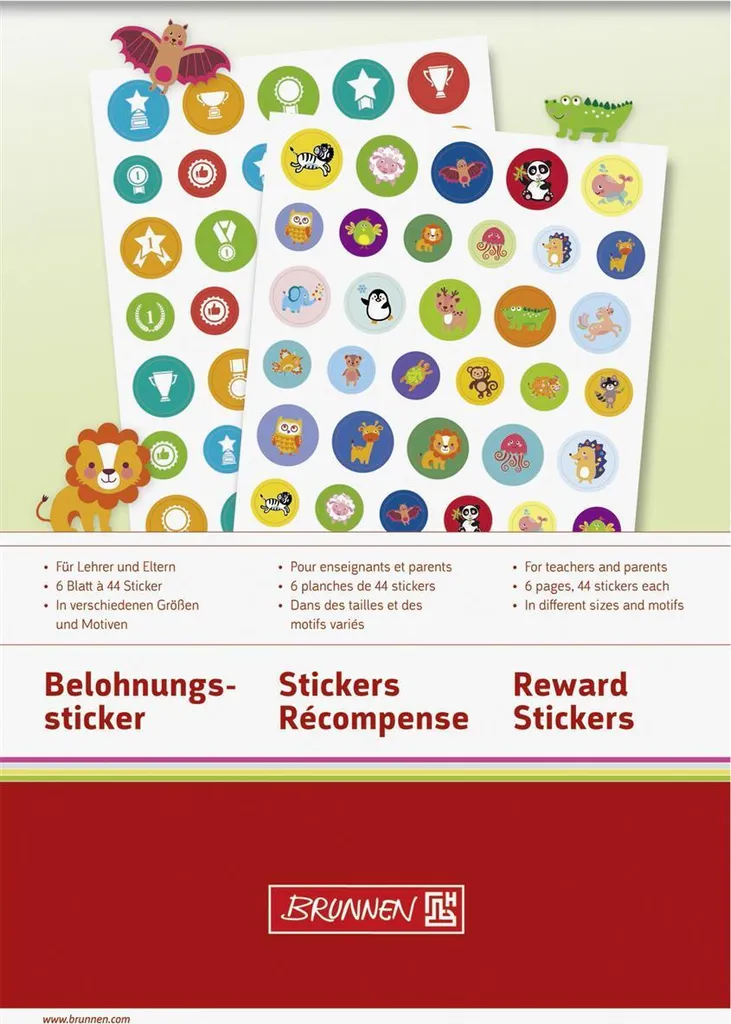 Comment Motiver vos Élèves avec le Bloc Stickers BRUNNEN 1030575 x6
