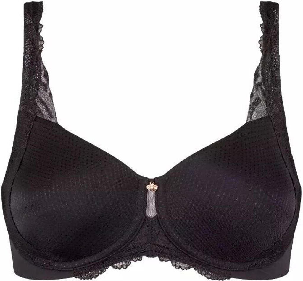 Triumph Lily Florale W01 mit Bügel, Farbe: Schwarz (Black), Größe: 70F