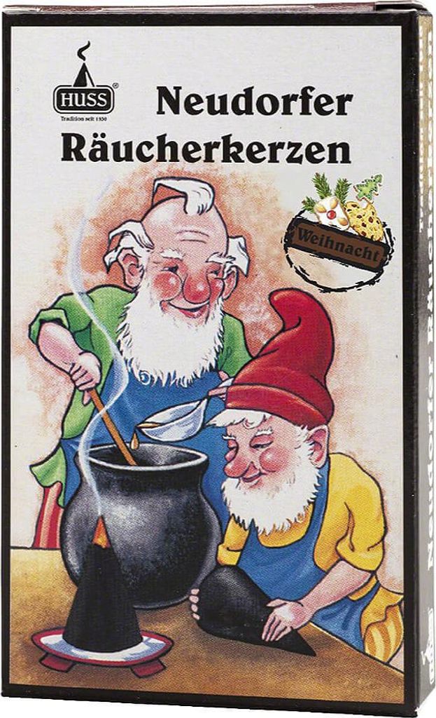 Huss Neudorfer Räucherkerzen - Weihnachtsduft von Huss Räucherkerzen