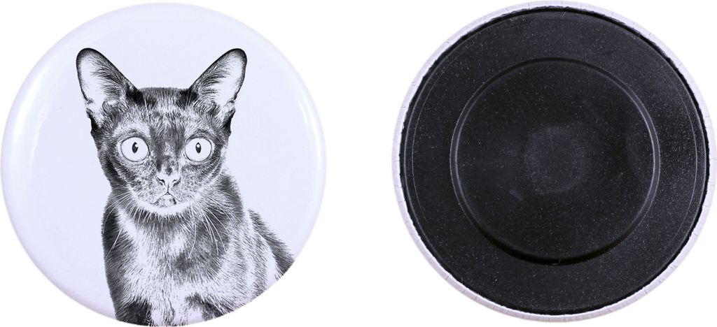 Bombay-Katze - Sammlung von einzigartigen Magneten, eigenes Foto, Marke Art-Dog