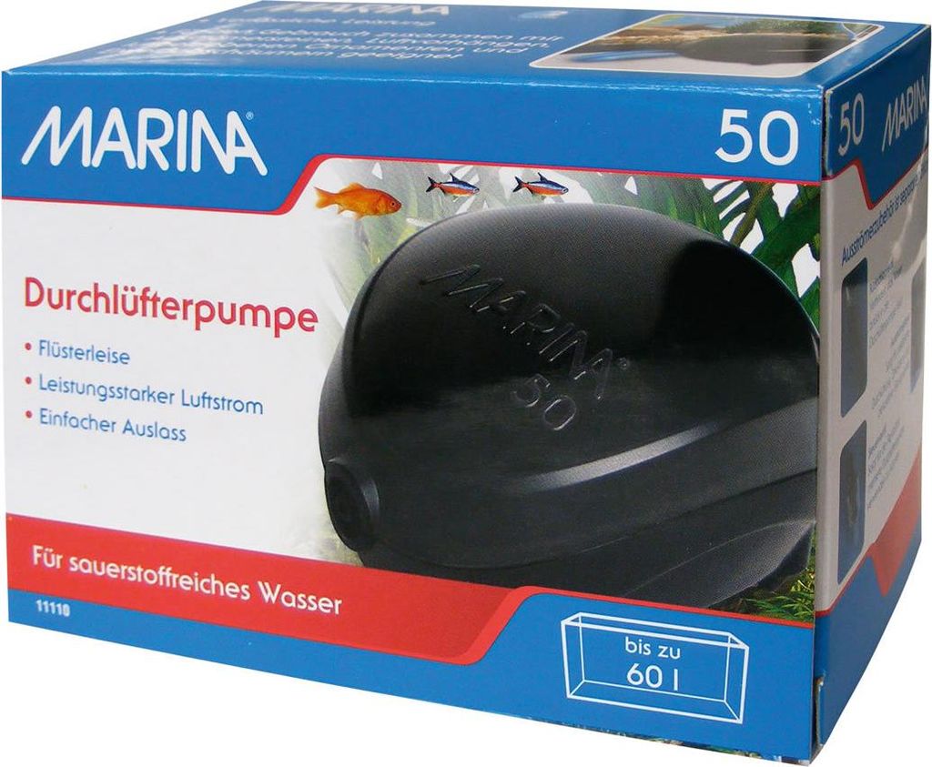 Marina napowietrzacz akwariowy 50 l/h MA napowietrzacz 50 Zdjęcie produktu 
