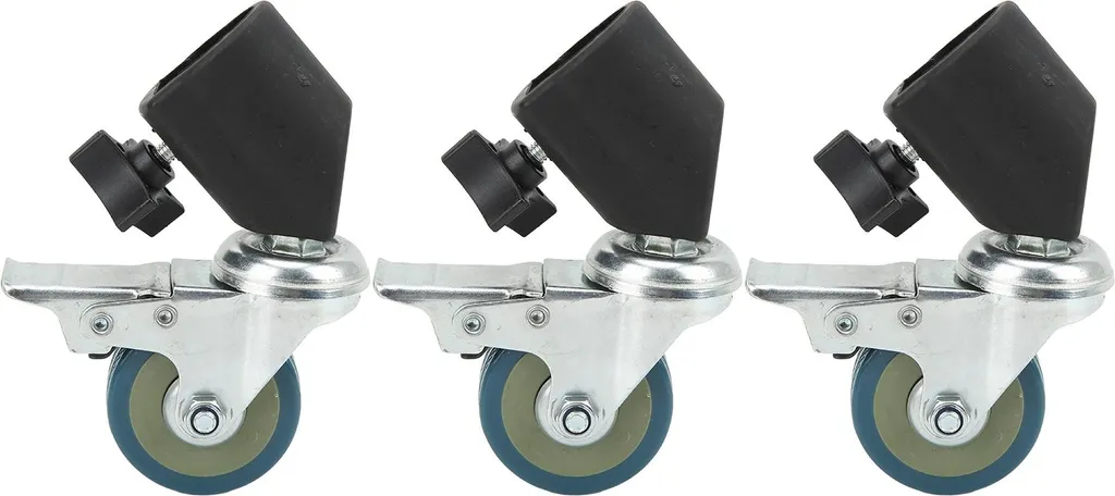 Roues Rotatives 22mm à Frein Haute Résistance pour Matériel de Vidéo