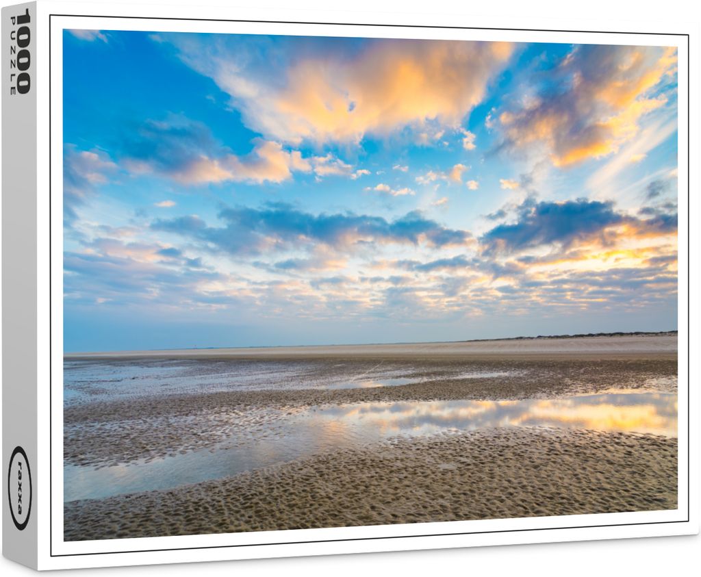 raxxa Premium-Puzzle "Sonnenaufgang an der Nordsee", 1000 Teile