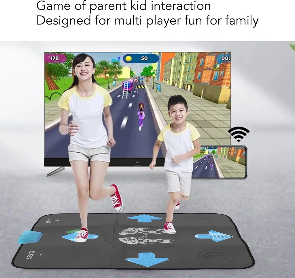 Tapis de danse musical en polyuréthane - Éducation précoce et éveil