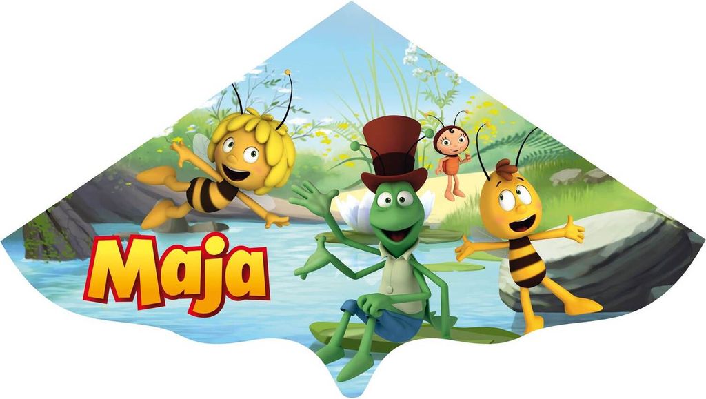 BIM Einleinerdrachen Biene Maja 115x63cm, 1Stück