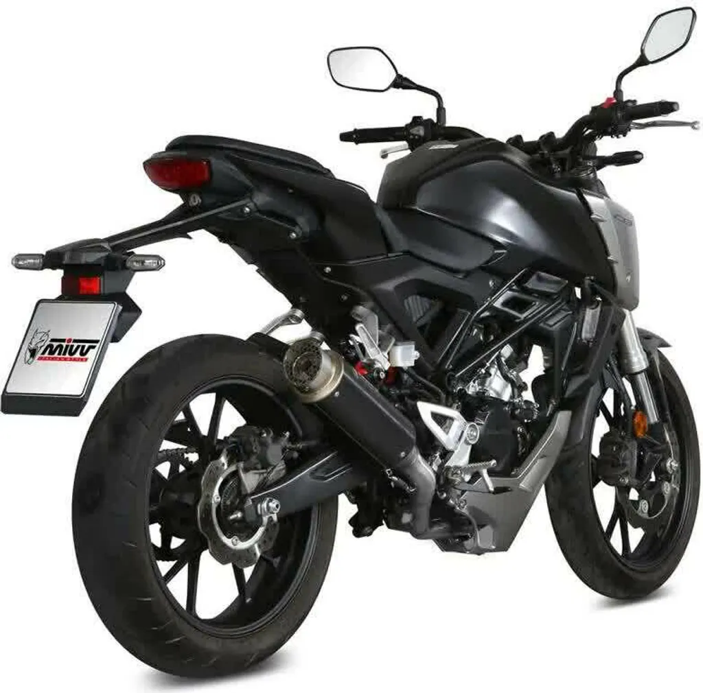 Personnalisez votre Honda CB 125 R avec l'Échappement MIVV GP Pro Noir