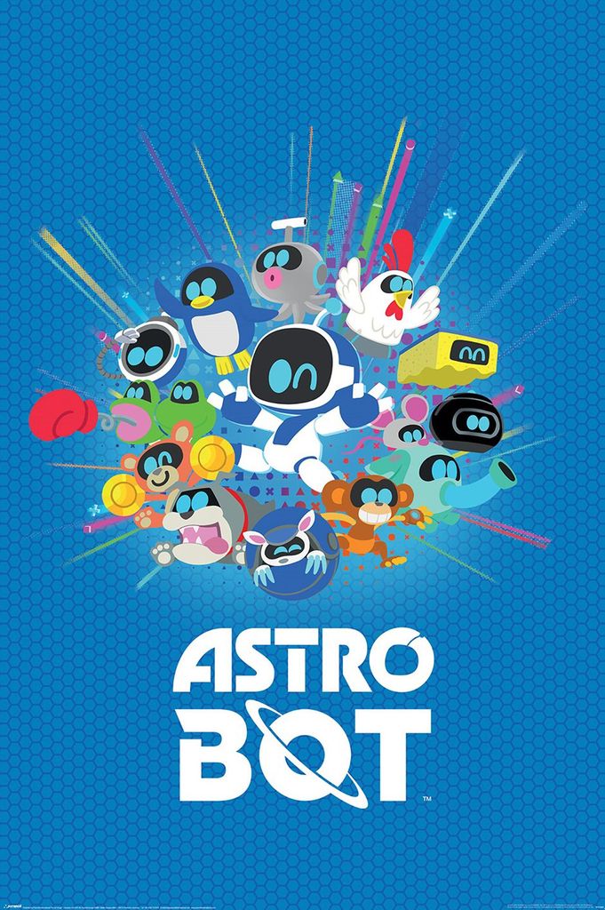 Playstation - Astro Bot - Friends - Poster 61x91,5 cm