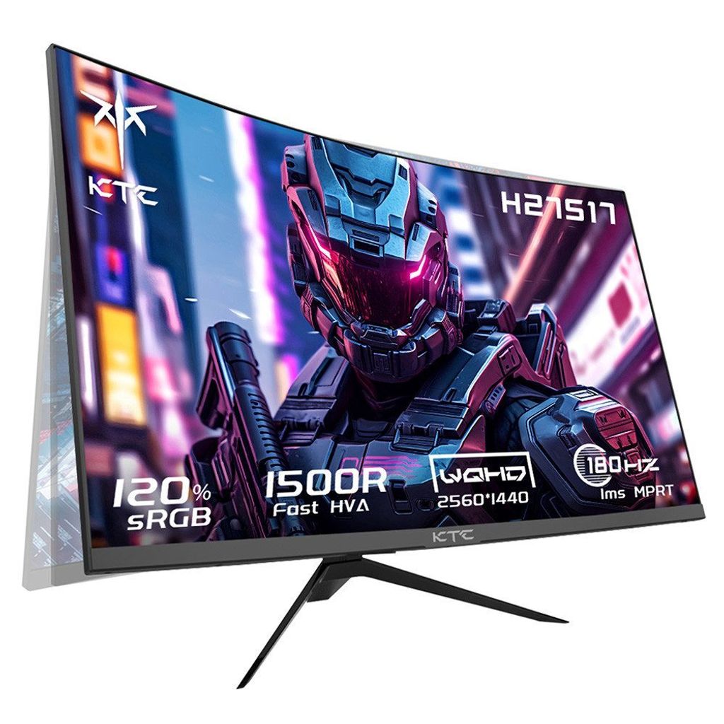KTC H27S17 Curved-Gaming-Monitor  27-Zoll 2560x1440 QHD Produktbild 