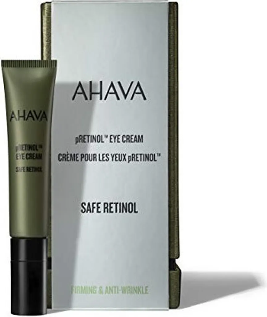 Soin Contour des Yeux Ahava pREtinol 15ml - Anti-rides aux Minéraux Mer