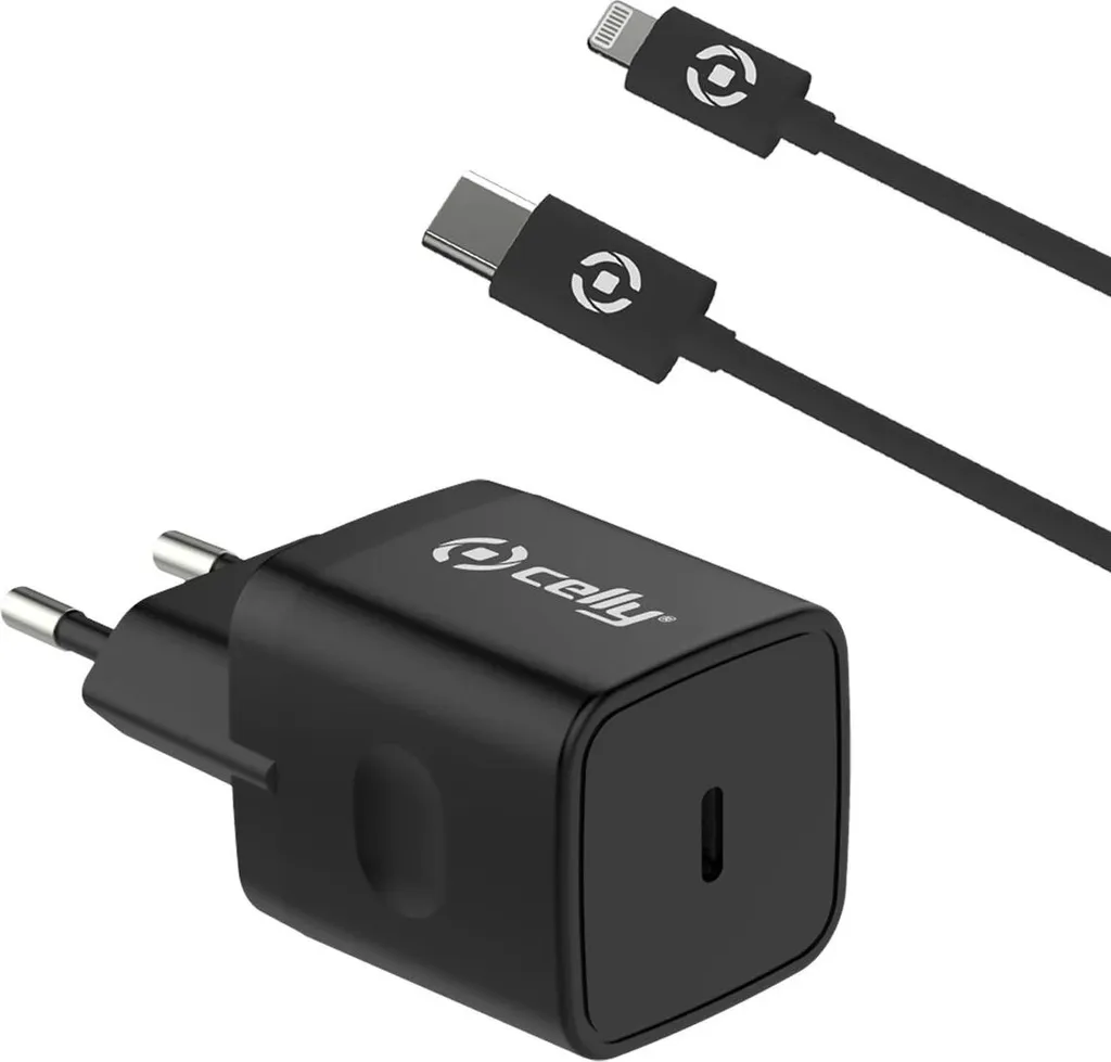 CELLY Kit Ricarica 20W USB-C: Power Delivery per Smartphone